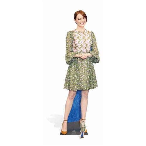 Figurine en carton taille reelle Emma Stone 165cm