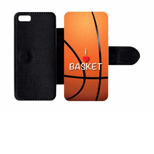 Etui À Rabat Apple Iphone 5c I Love Basket