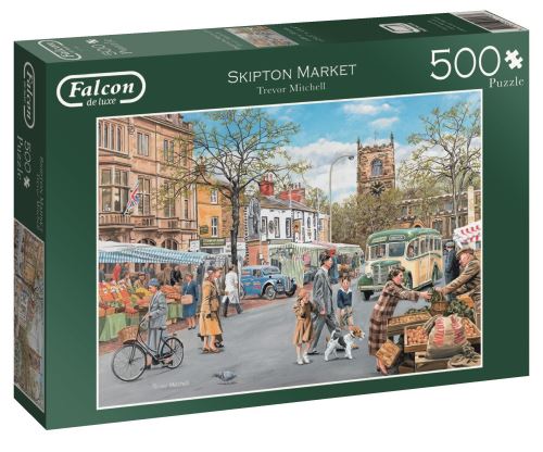 Jumbo Falcon Skipton marché puzzle de 500 pièces