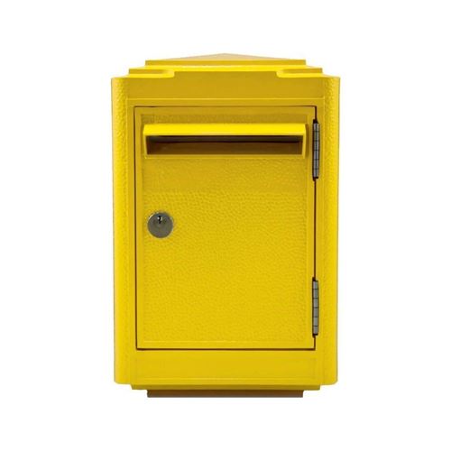 La Boite Jaune - Boîte aux lettres en aluminium petit modèle 1945 jaune