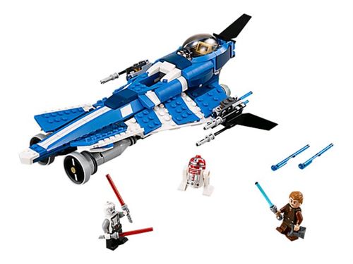 Lego Star Wars 75087 - Jedi Starfighter Personnalisé D'Anakin