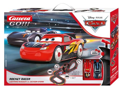 Carrera ensemble Carsde piste de course junior 160 x 95 cm noir/rouge 17 pièces