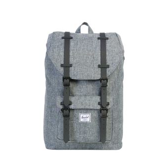 Sac à dos Herschel Little America Volume moyen Gris et noir