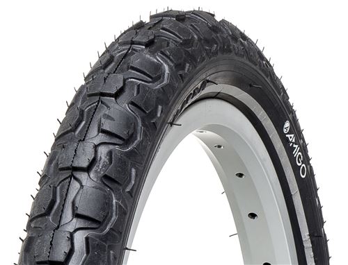 AMIGO Tube extérieur M-300 16 x 1,75 (47-305) noir réfléchissant