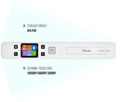 WiFi sans Fil Document Scanner 1050 DPI Scanner Portable Scanner de Poche  Pen JPG de Soutien PDF - Scanner - Achat & prix