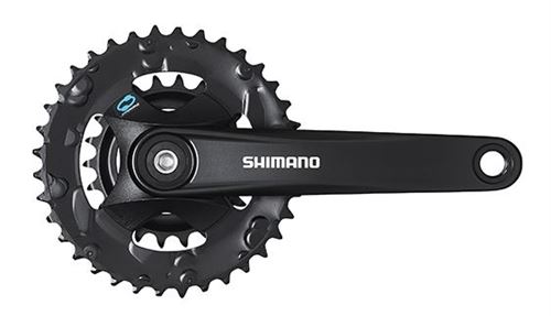 Shimano pédalier AltusM315-2 36-22T 7/8S 175 mm noir