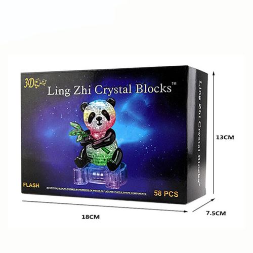 0€84 sur 3D Cristal Puzzle Mignon Modèle Panda Bricolage Gadget  Trottinettes Jouets Cadeau Bu Jmpl019 - Puzzle - Achat & prix