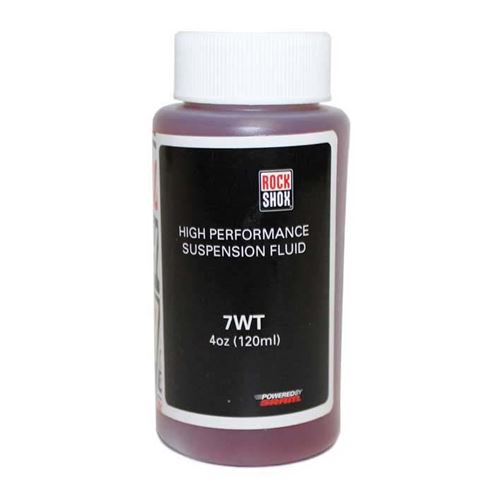 Rockshox Lubrifiants et nettoyants Rockshox Suspension Oil 7 Wt Rear Shock Damper 120 ml