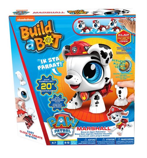 Robot Pat' Patrouille Build a Bot Marcus