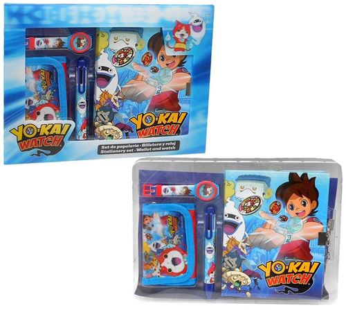 Disney - Yo-Kai Set Papeterie Lenticulaire Watch, YK17013