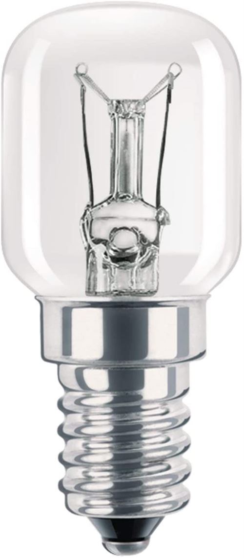 Philips Appareil, Ampoule GLS - Variateur d'intensité (Petit culot à vis E14 T25), Blanc Chaud, E14 (Small Edison Screw) 15W 230V [Classe énergétique 
