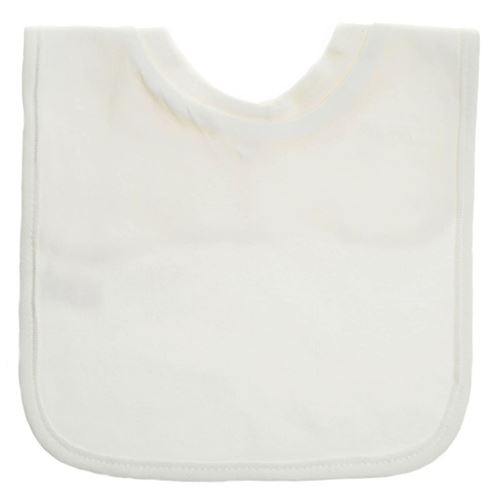 Soft Touch bavoir junior 33 cm coton crème