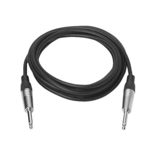 VivoLink Câble audio jack mono (M) pour jack mono (M) 10 m blindé noir