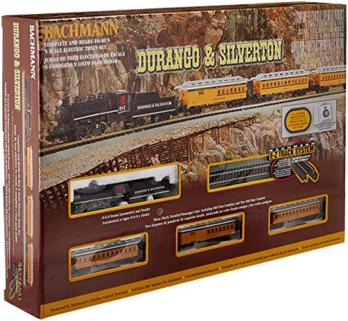 Bachmann Industries Durango and Silverton - N Scale Ready to Run Electric Train Set “ Designed for Advanced Train Enthusiast