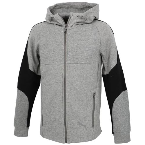 Vestes sweats zippés capuche Puma Vestes sweats zippés capuche Puma Evostripe fz cap anc Gris taille : S réf : 19687 Gris taille : S réf : 19687