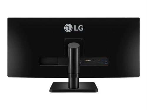 LG 34UB67-B - LED-monitor - 34 - 2560 x 1080 - AH-IPS - 300 cd/m² - 1000:1 - 5 ms - 2xHDMI, DVI-D, DisplayPort - luidsprekers - matzwart