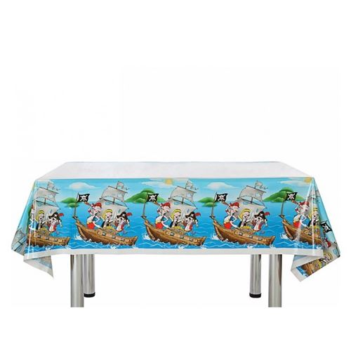 Nappe plastique thème pirate - Déguisements et fêtes