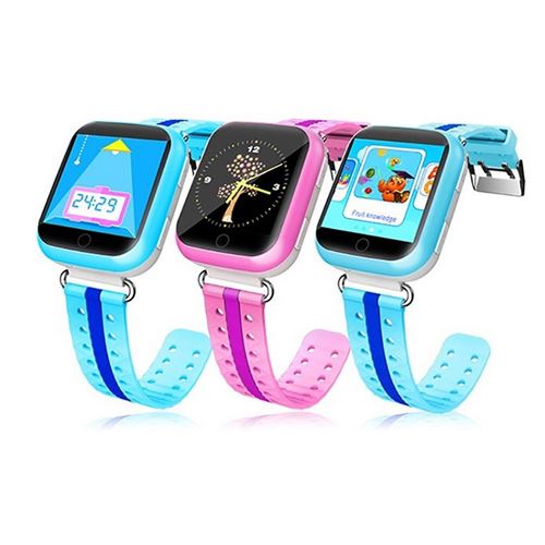 Montre Bracelet GPS pour Enfant (Noir)