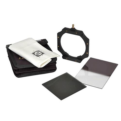 LEE filters - 100mm - kit digital starter : porte filtre - nd 0.6 pro glass - nd 0.6 hard - etui 3 filtres - ldslrsk