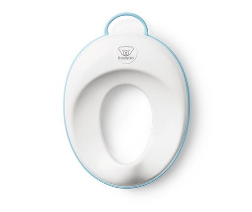 Réducteur de toilettes BabyBjorn - Blanc/Turquoise