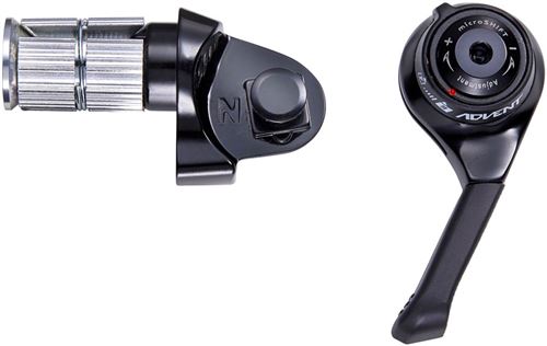 Microshift ajusteur de pouce Adventdroit noir 9 vitesses