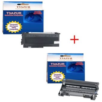 Cartouche compatible - Toner +Tambour Brother HL-2037 / HL-2040 / HL 2037 / HL 2040 - Compatible - 1