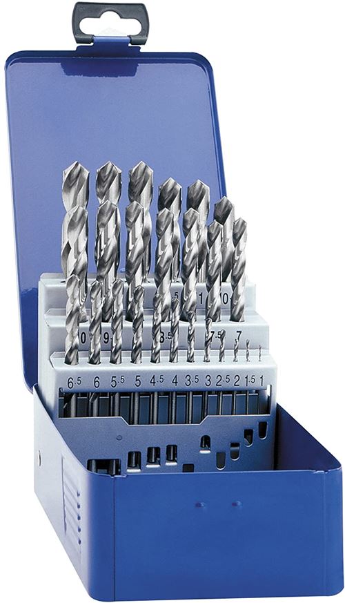 Exact Eventus Foret Twist Lot de 25 pi&egrave;ces 1-13 mm, HSS-G, DIN 338 32004