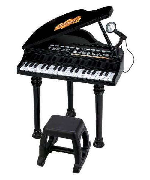 Piano symphonique noir avec siège
