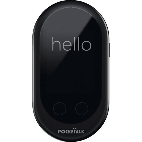 Traducteur portable - Pocketalk - Noir - 74 langues - Traduction écrite et orale - performant