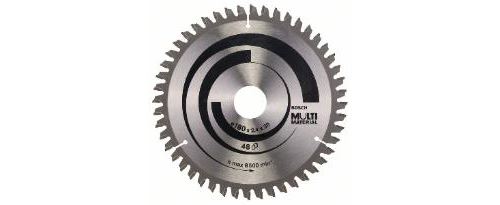 Lame De Scie Circulaire Bosch Multi Material Ø 20Mm - 180X30/20X2.4 - 2 608 640 507