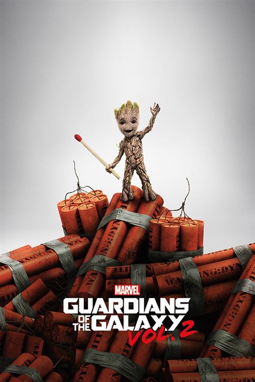 Guardians Of The Galaxy Maxi Poster 61 x 91,5 cm Vol. 2 Groot Dynamite