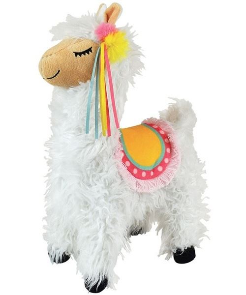 Jemini peluche Lola Lamajunior 38 cm blanc