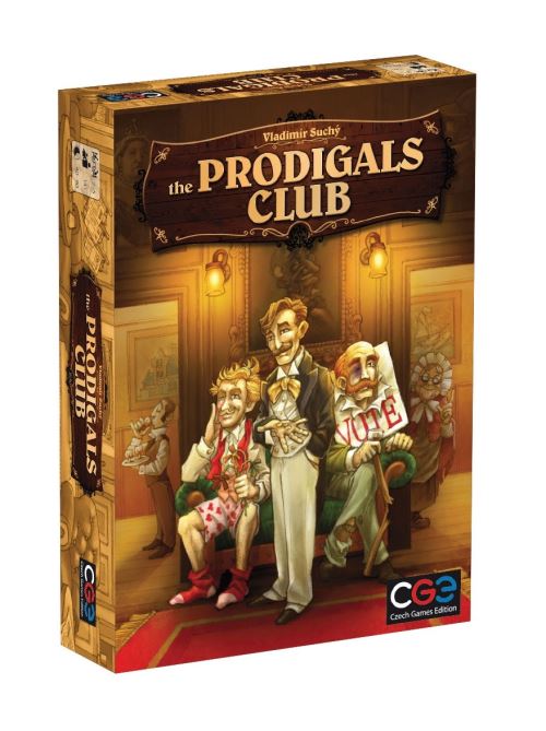 Czech Games Edition jeu de société The Prodigals Club anglais