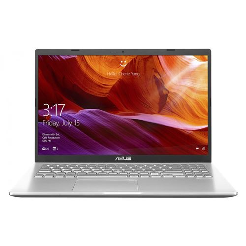Ordinateur / PC Portable Asus 15 X509Ua-Ej188T - Core I3 7020U / 2.3 Ghz - Windows 10 Home - 4 Go Ram - 256Go SSD - 15.6 1920 X 1080 (Full Hd) - Hd Graphics 620 - 802.11Ac, Bluetooth - Argent Transparent