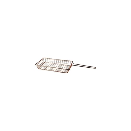 COSY & TRENDY Panier de Frites Cuivre Plaque 24.5x15x3
