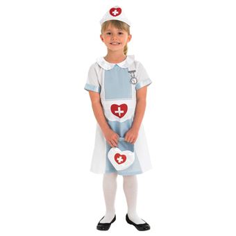 Infirmière - enfants Francy Costume - Grand - 128cm - Déguisement enfant -  Achat & prix