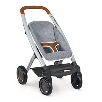 Poussette Bébé Smoby Confort 3 en 1 Gris