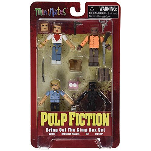 DIAMOND SELECT TOYS Pulp Fiction 20th Anniversary Bring Out the Gimp Minimates Action Figure Box Set