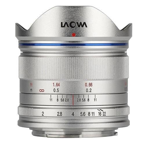 Laowa 7.5 mm F2 Micro 4/3 Argent Léger