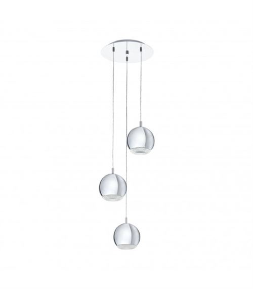Suspension CONESSA 3 ampoules chrome