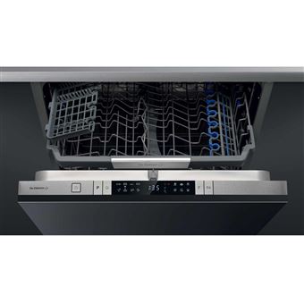 De Dietrich DCJ424DQX-01 - Lave-vaisselle - encastrable - Niche - largeur : 60 cm - profondeur : 58 cm - hauteur : 82 cm - inox/noir