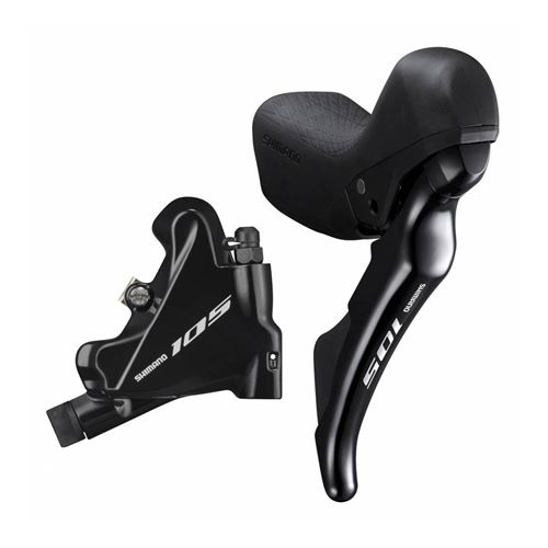 Frein disque ar hydro route shimano 105 r7020 11v noir flat mount (sans disque/sans adapta
