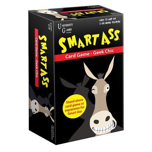 Smart Ass BOX-01397 Jeu de cartes Geek Chic