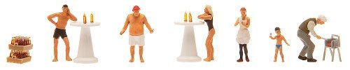 Faller 151080 Garden Party HO Scale Figure Set