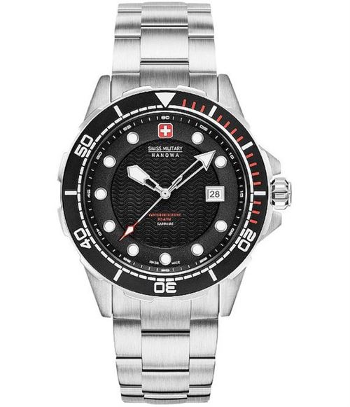 Swiss Military Hanowa Montre Homme 06-5315.04.007 Noir