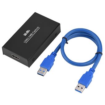 16€10 sur Enregistreur capteur de Flux HDMI en Temps réel. USB3.0 HDMI Capture Card. - Lecteur