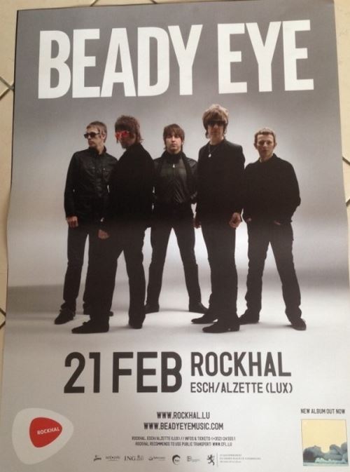 BEADY EYE - 60x80 cm - AFFICHE / POSTER