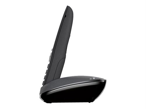 Gigaset C530 - Téléphone sans fil avec ID d'appelant - DECTGAP - noir, argent