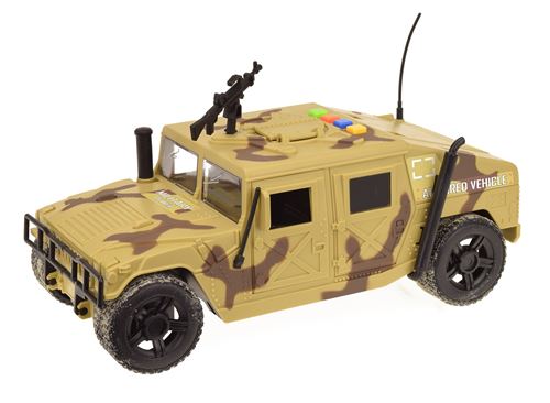 Toi-Toys véhicule blindé ARMY échelle 1:16 kaki 22 cm