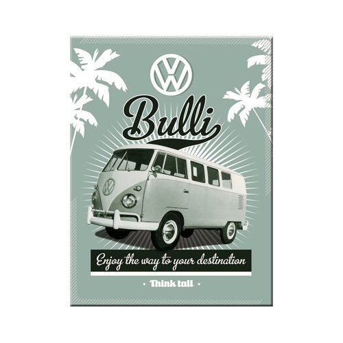 Nostalgic Art Merchandising 14299 Retro Volkswagen Bulli Aimant 8 x 6 CM
